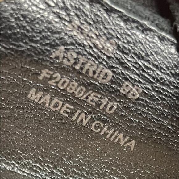 COACH Astrid Black Soft Suede High Heel Ankle Bootie Women’s Size 9 - Picture 8 of 12